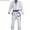 white, variant on FLUORY Adult All Around Brazilian Jiu Jitsu BJJ Gi with American Flags Embroidery no Belt