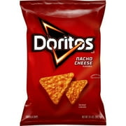 Doritos Nacho Cheese Flavored Tortilla Chips, 9.25 oz Bag(pack of 2)