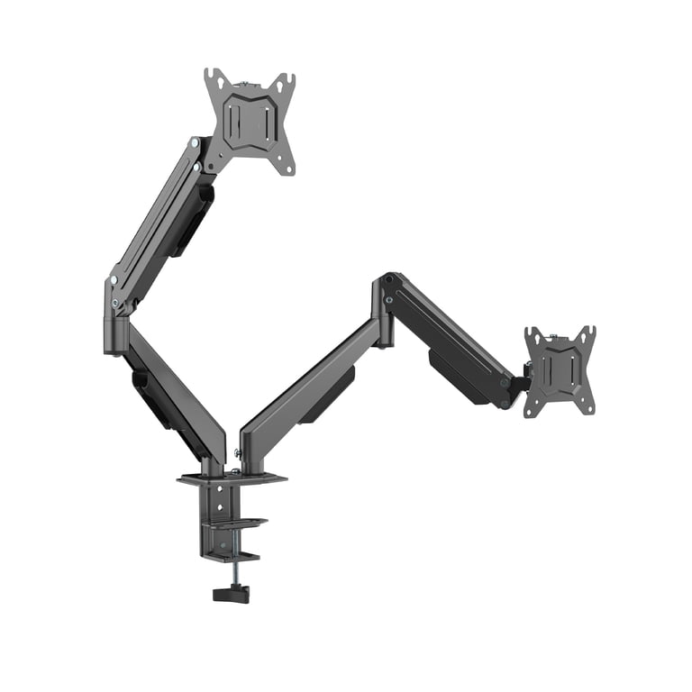 onn Dual Monitor Desk Mount, 13-32 Inch, Spring-Assisted photo 2