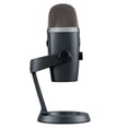 thumbnail image 4 of Micrófono USB Blue Yeti Nano (gris oscuro) con auriculares, 4 of 9