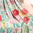 thumbnail image 3 of Pioneer Flower Floral Print Pattern Blanket,Comfortable Soft Lamb Wool Throw Blanket,All Season,Warm Lightweight Blankets for Sofa Bed Couch Living Room Chair,50"x60", 3 of 4