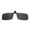 Black, variant on Polarized Flip Up Clip On Sunglasses with UV400 Glare Protection, Flip Design Sunglasses Clip for Prescription Glasses, Anti-Glare Clip-On Shades for Driving Fishing Outdoor Activities