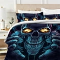 thumbnail image 4 of 3D Design Bedding Suit Duvet Cover Anime Elment Pillowcase Delicate Bedset As Gift for Kids Teenager, 4 of 6