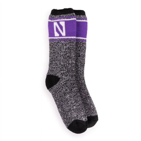 Game Day Unisex Heat Retainer Socks -Northwestern OS (W7-13; M6-12)