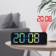 thumbnail image 3 of Reloj despertador de proyección, reloj digital con proyector giratorio de 180°, atenuador de brillo de 3 niveles, pantalla LED clara, volumen progresivo, 12/24H, 3 of 4