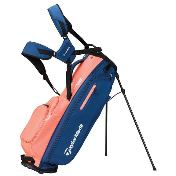 TaylorMade Golf Ladies Prior Generation Flextech Stand Bag Coral/Navy