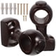thumbnail image 1 of 2 soportes de madera para barra de cortina de pared, soporte para toallero, 1 of 6