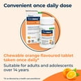 thumbnail image 4 of FeraMAX Pd Maintenance 45 Iron Supplement - Great Tasting Orange Flavor Iron Supplement for Prevention of Iron Deficiency - 45mg of Elemental Iron per Chewable Tablet, 4 of 6