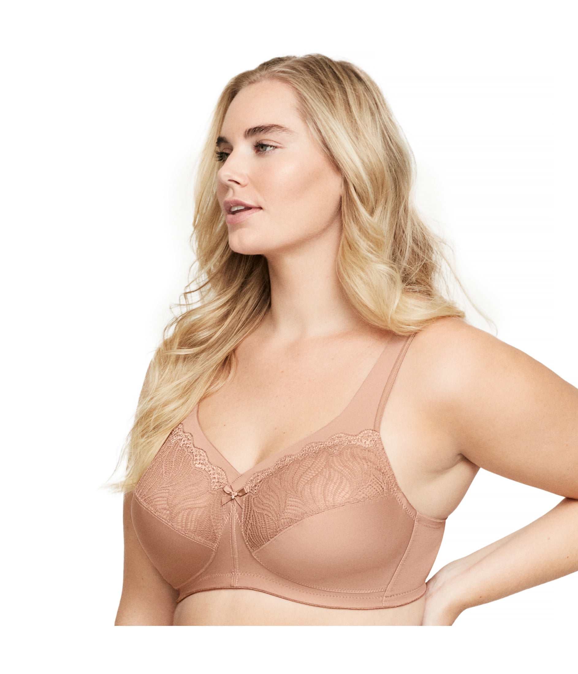 Glamorise MagicLift Natural Shape Support Wirefree Bra 1010 (Women's & Women's Plus)