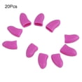 thumbnail image 2 of Flmtop 20Pcs Soft Pet Dog Cats Kitten Paw Claws Control Nail Caps Covers Pet Accessories Purple, 2 of 9