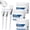 3Pcs, variant on White Furniture Touch Up Paste, 40g Wood Repair Filler with Brush for Cabinets Dressers Doors and Wooden Floors