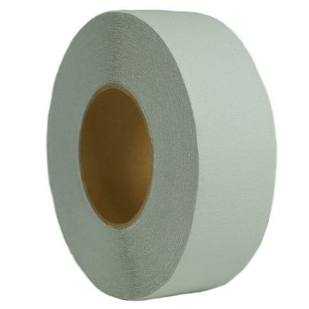 Slip Safety Tape - 1 in x 60 ft Clear Anti Slip Safety 60 Grit Non Slip Tape Highest Traction