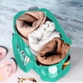 thumbnail image 6 of Beach Mesh Tote Bag, Breathable Large Capacity Summer&nbsp;Bag, Multi-Pocket Sand-Free Shoulder Bag for Women Pool Beach Vacation Essentials, AKLJWH, #02 Green, 6 of 6
