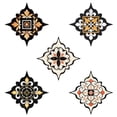 thumbnail image 7 of Girlsshop 36Pcs Tile Wall Stickers Waterproof Diagonal Floor Decor Kitchencabinet Bathroom,C, 7 of 7