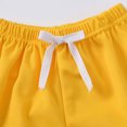 thumbnail image 4 of tarylea Toddler Clothes Boys Girls Sweat Shorts Elastic Waisted Athletic Shorts Solid Color Workout Gym Running Summer Shorts, 4 of 8