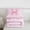 Pink H, variant on Erosebridal Pink Ribbon Bow Girl Full Size Comforter Sets 3 Pieces,Teens Kawaii E Personalized Initial Bedding Sets,Pink Reversible