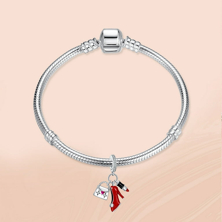 Buy Clip on Dangle Charms, Angel/emoji/high Heel Charms for Bracelet,  Zipper Charm, Planner Charm, Handbag Charm G202 Online in India 