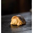 thumbnail image 4 of Desktop Crafts Chinese Yixing Purple Clay Tea Pet Lucky Golden Turtle Statue Ornaments Tea Figurine, 4 of 5