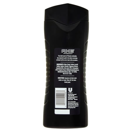 Axe Phoenix Refreshing Long Lasting Body Wash, Crushed Mint and Rosemary, 16 fl oz