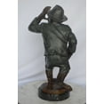 thumbnail image 6 of Nifao Monkey in Suit bronze statue – Home Decor Sculpture, 16"L x 10"W x 27"H, 6 of 10