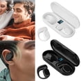 thumbnail image 4 of JS270 Wireless Headphones Bone Conduction Waterproof Open Ear Hanging Earbuds Noise Canceling Stereo Earphone Bluetooth 5.3, 4 of 12