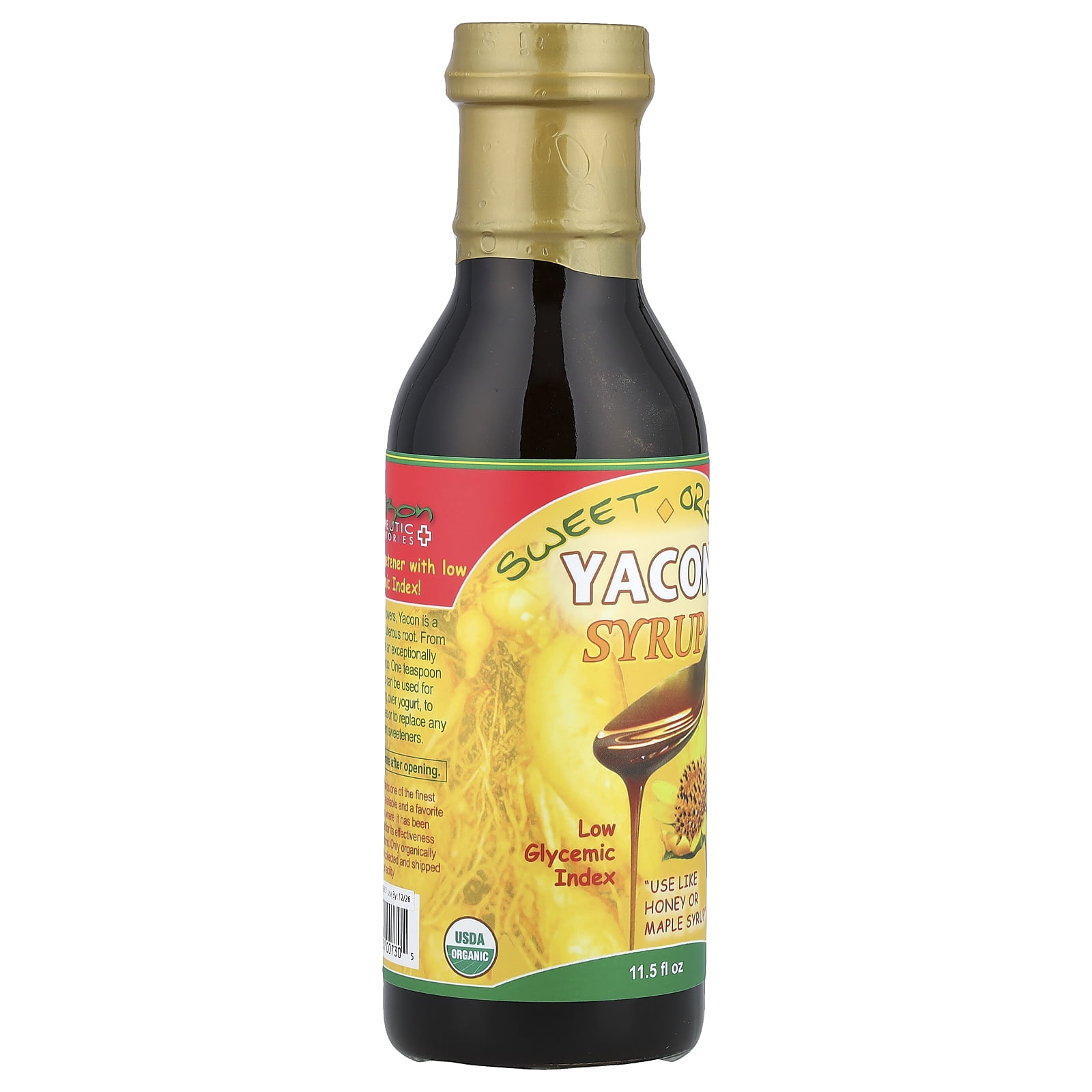 Amazon Therapeutics Sweet Organic Yacon Syrup, 11.5 fl oz
