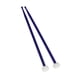 thumbnail image 3 of 2 baquetas de percusión, mazos de tambor multifuncionales portátiles de doble extremo con cabezal de fieltro, agarre ergonómico para escenario, , Azul oscuro, 3 of 9
