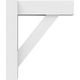 thumbnail image 3 of 5"W X 12"D X 14"H Traditional Architectural Grade PVC Outlooker with Block Ends, 3 of 8