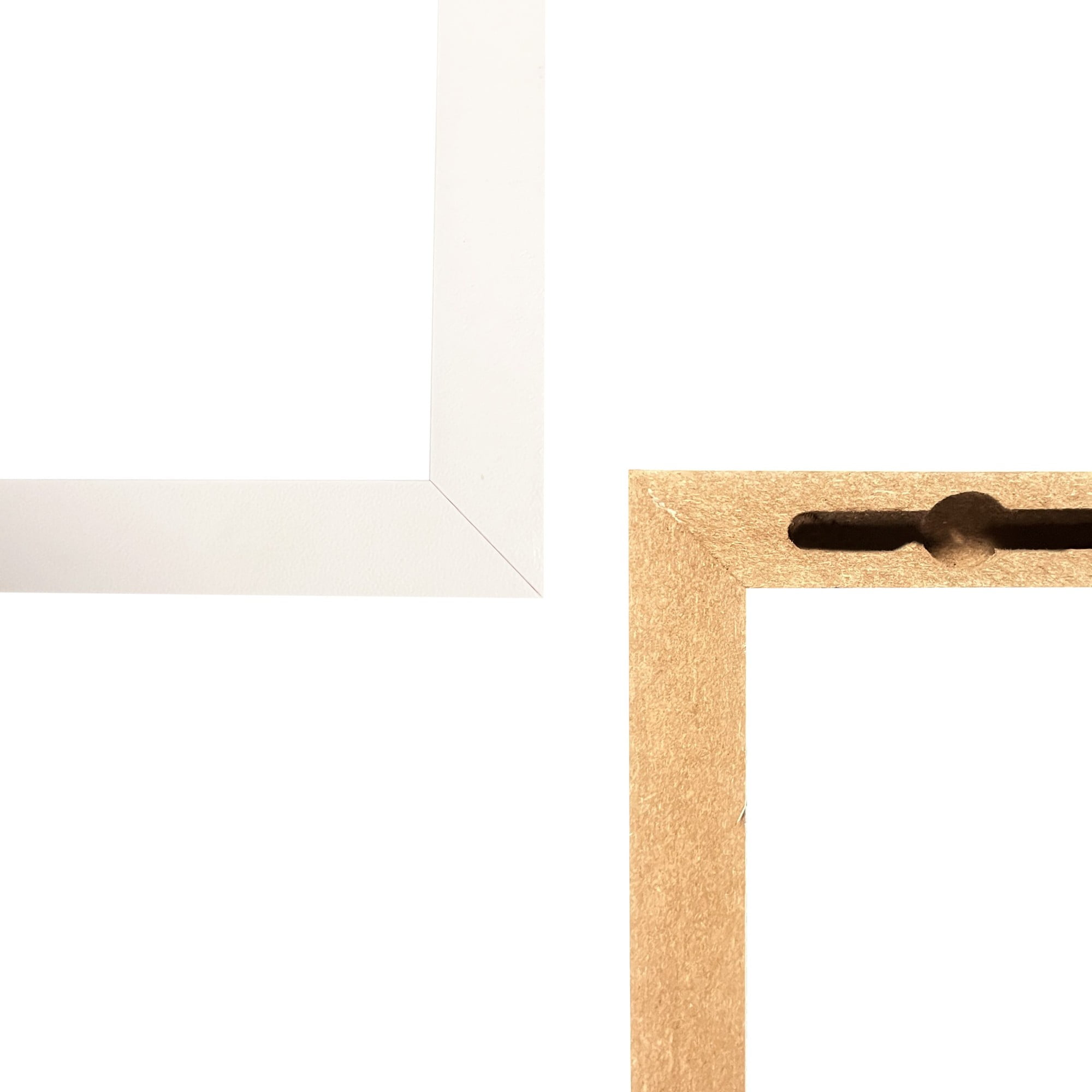 Abrihome White Floating Wall Shelves 3-Tier, Home & Office Decor