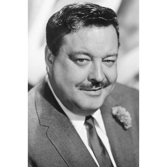 Jackie Gleason Classic 1960s Studio Portrait 24x36 Poster