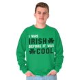 thumbnail image 5 of St Paddy Irish Before It Was Cool Sweatshirt for Men or Women Brisco Brands S, 5 of 6