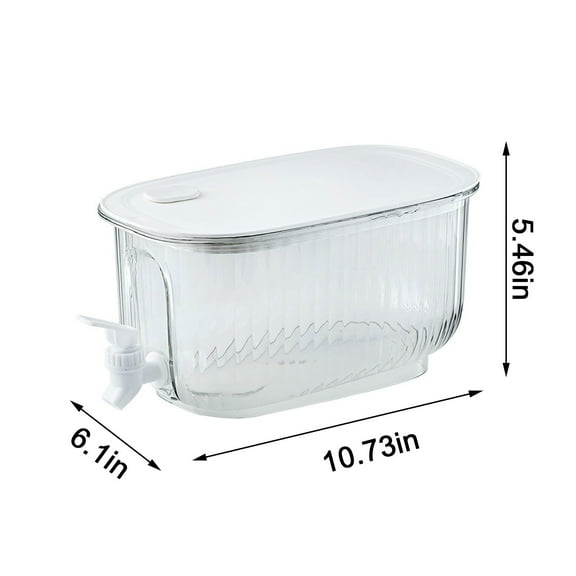 Tuphregyow Plastic 4 L Durable Beverage Dispenser