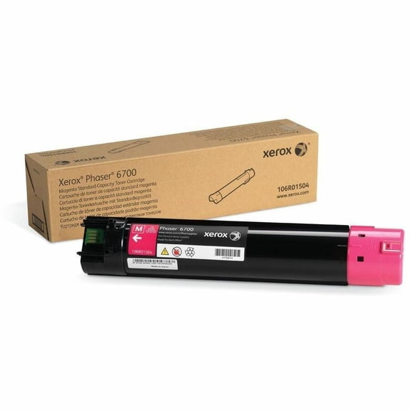 Xerox, XER106R01504, Phaser 6700 Standard Toner Cartridge, 1 Each