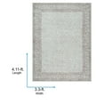 thumbnail image 3 of Livabliss x Our PNW Home Rainier Cottage Border Washable Area Rug, 3'3" x 4'11", Cream/Tan, 3 of 10