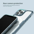 thumbnail image 4 of Dteck Case for iPhone 14 Pro Max 6.7 inch,Magnetic Case Compatible with MagSafe with Built-in Strong Magnet Clear Slim Rubber Shockproof Cover,Blue, 4 of 6