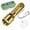 Gold, variant on Flashlight for Outdoor Use with Rechargeable Battery Long-Range LED Torch for Camping Telescopic Head USB Charging Emergency Light High Brightness Durable Construction