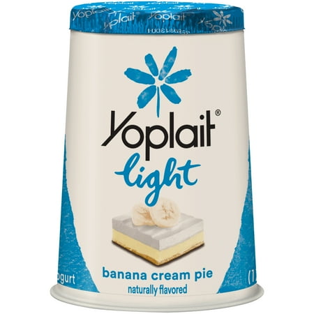 Yoplait® Light Fat Free Yogurt Banana Cream Pie 6.0 oz Cup