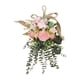thumbnail image 3 of Guirnalda floral decorativa para puerta de entrada, corona floral con forma de lágrima para Rosa, 3 of 9