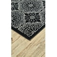 thumbnail image 3 of Guilia Geometric Ornamental Rug, Deep/Dark Gray, 2ft - 2in x 4ft Accent Rug, 3 of 3