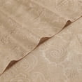 thumbnail image 3 of Superior 600 Thread Count 3-Piece Sand Paisley Cotton Blend Sheet Set, Twin XL, 3 of 7