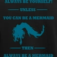 thumbnail image 3 of CafePress - Always Be A Mermaid Women's Dark Pajamas - Women's Short Sleeve Print T-Shirt and Pants Dark Cotton Pajama Set, 3 of 7