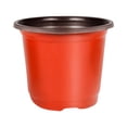thumbnail image 2 of Macetas plásticas de 4 pulgadas | 100 macetas reutilizables para inicio de semillas | Contenedores para vivero para esquejes, trasplantes, jardinería, uso en invernadero | Livianas, flexibles, 2 of 7