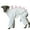 White, variant on HQREA Italian Greyhound Onesie Clothes Whippet Dog Dinosaur Costume Pajamas for Large Dogs