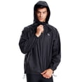 thumbnail image 5 of BALEAF Men's Waterproof Raincoat Jacket Winproof Packable Hiking Traveling Crycling Sports Black Size XXL, 5 of 7