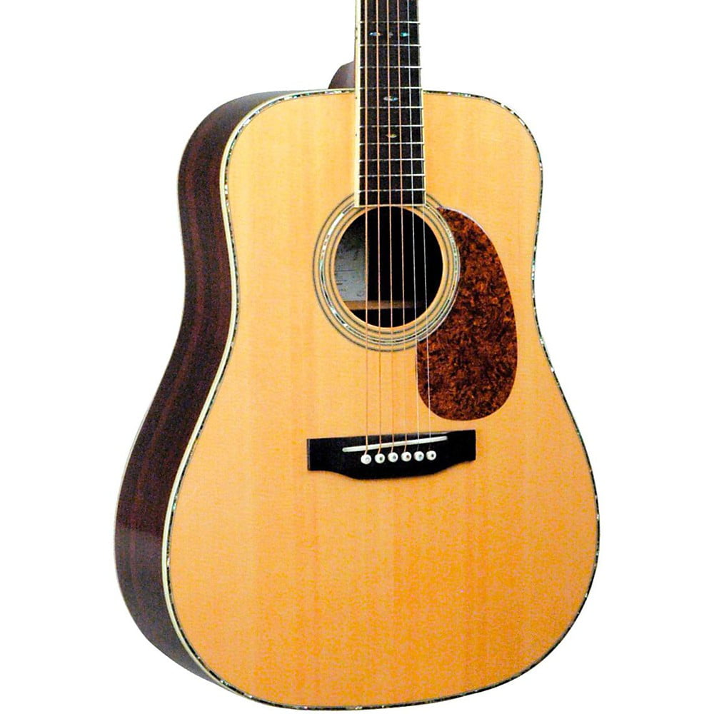 Recording King RD227 "Torch" with Abalone Dreadnought Acoustic Guitar