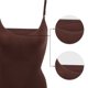 thumbnail image 3 of Fajas para mujer Control de barriga Busto completo Body Shaper Calzoncillos Body Sin costuras Más delgado Marrón Talla L Unique Bargains Moldeador de cuerpo completo, 3 of 7
