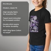 Girls KPop Demon Hunters Huntrix Group Panels T Shirt