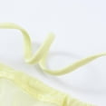 thumbnail image 5 of TANBOM Men's Breathable Mesh Low Rise Contoured Pouch Thong Underwear, Yellow, 1-Pack, 3XL, 5 of 6