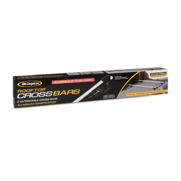 CargoLoc Rooftop Cross Bars, 2 Count