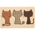 thumbnail image 1 of Cat Litter Mat Cat Litter Mat Cat Litter Box Cat Litter Box Anti-cat Cage Mat Cat Foot Mat 40 * 60cm, 1 of 5